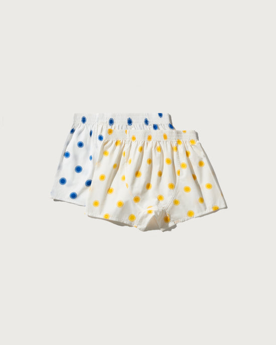 Boxers pack Sol navy and Sol yellow