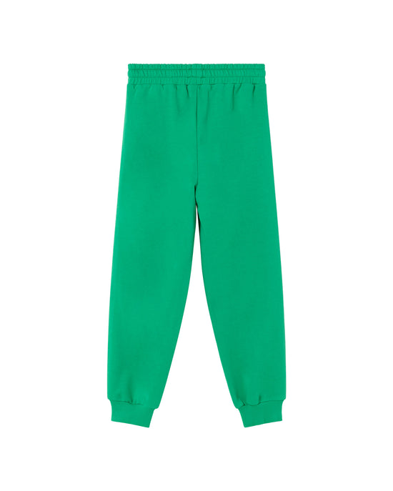 Pantalón verde Peach sotenible-silueta2