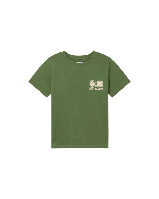 Camiseta verde solmates Pau sostenible - 1