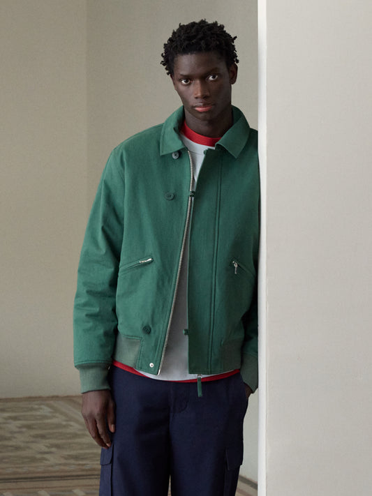 Chaqueta verde Amir