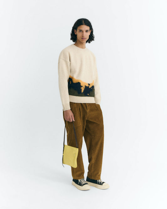 Jersey punto texturizado lana blanco Bolita sostenible - 2