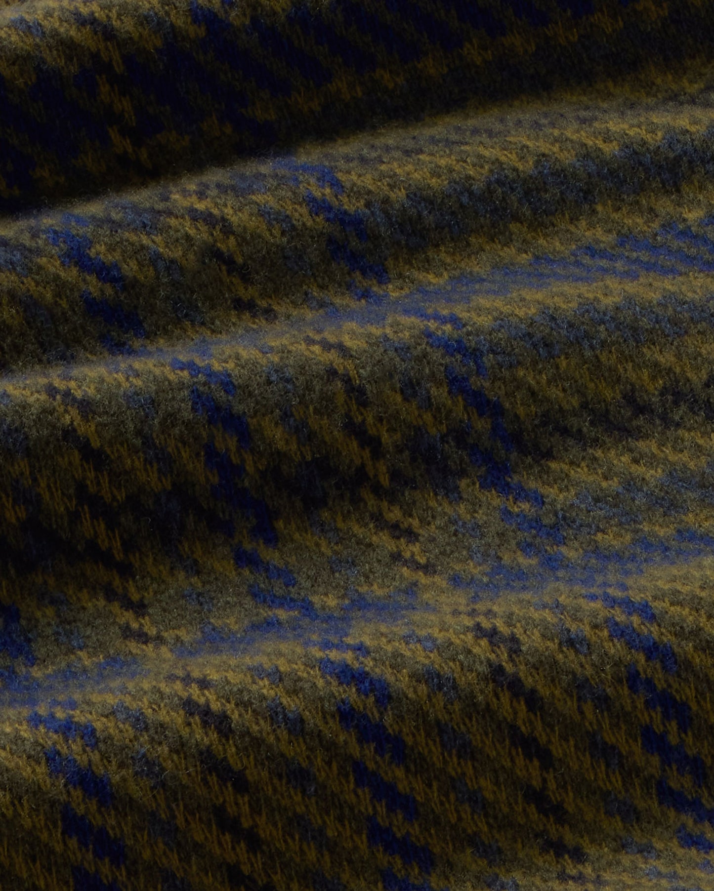 Jersey lana cuadros verde Khem sostenible silueta - 2