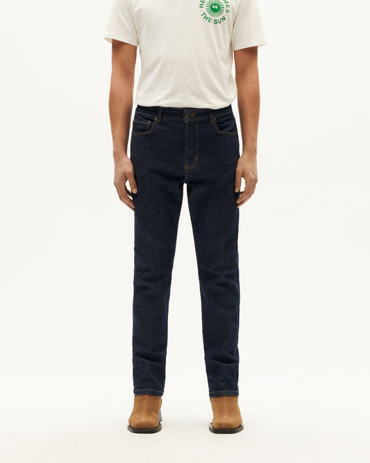 Pantalón 5 Pockets dark clean denim sostenible -1