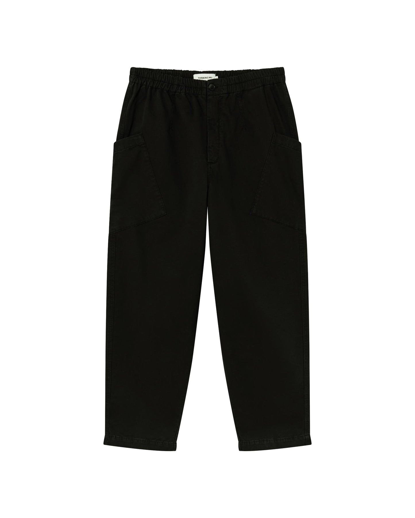 Pantalón negro Max sostenible - silueta 1