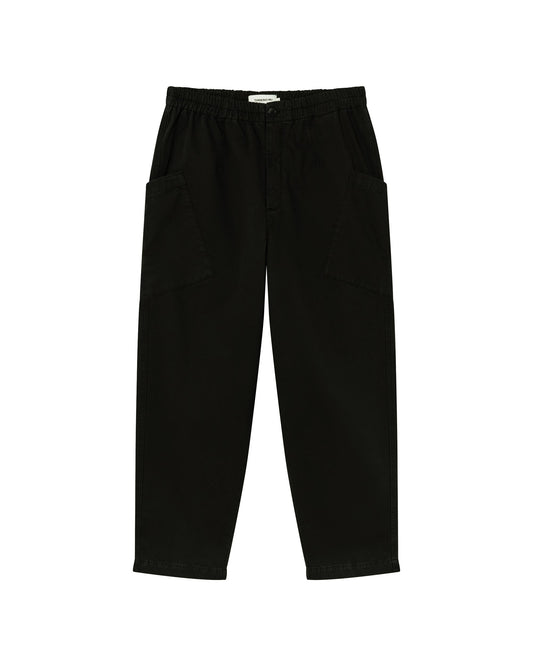 Pantalón negro Max sostenible - silueta 1