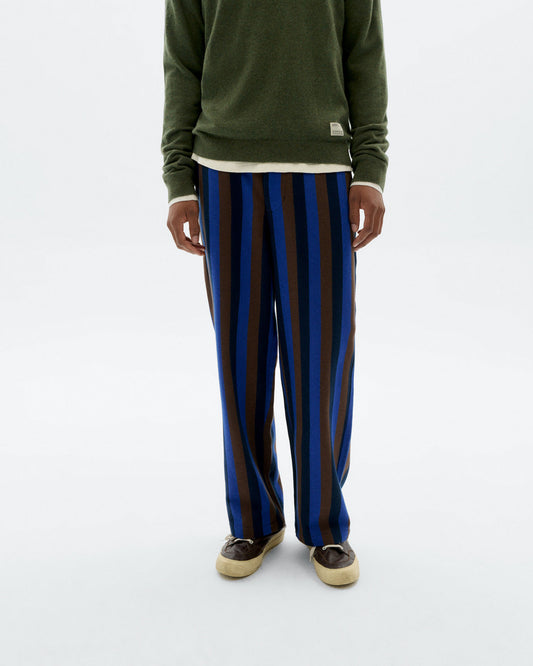 Pantalón loose rayas totenham Marc sostenible - 1