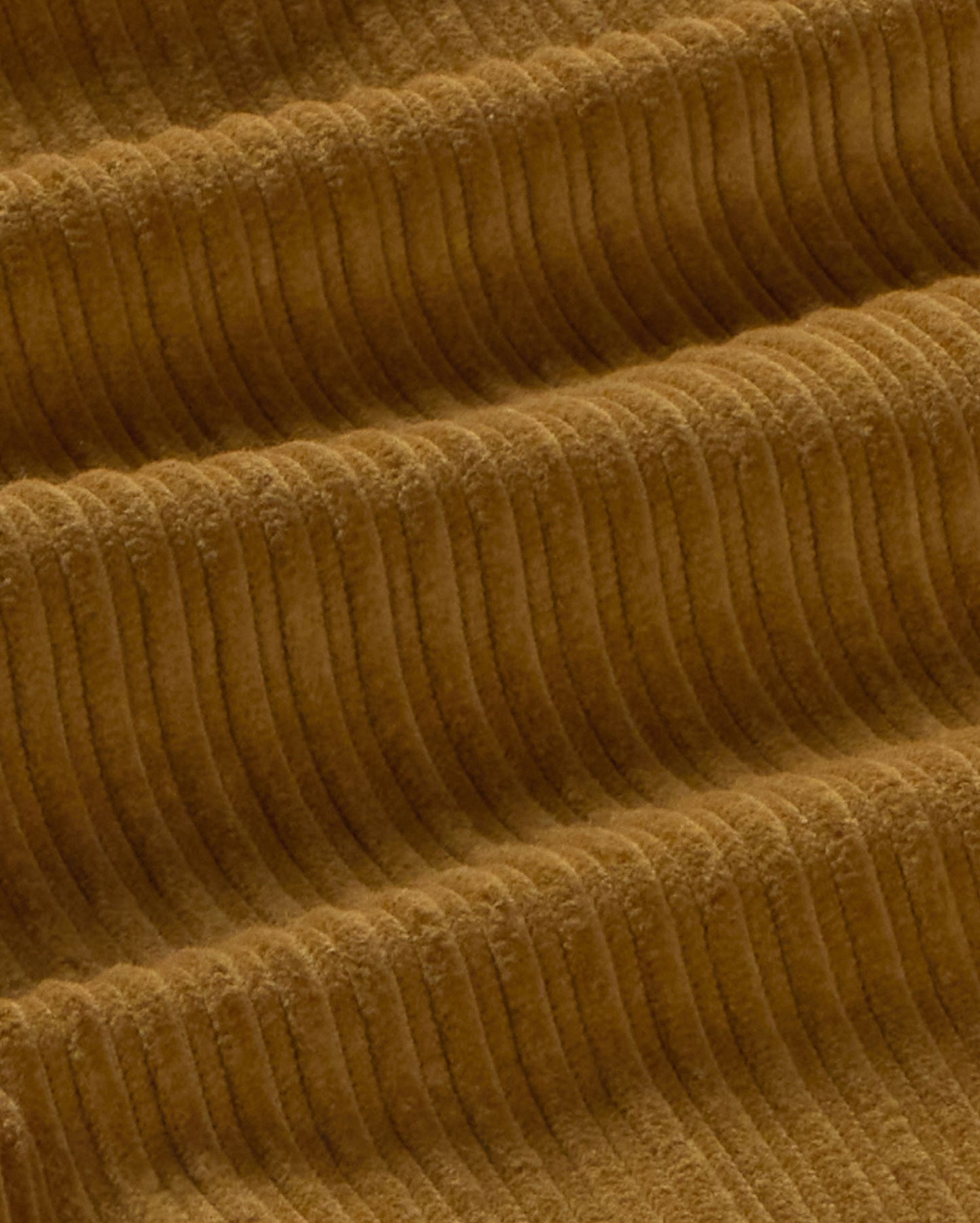 Pantalón relaxed pinza pana amarillo Wotan sostenible silueta - 2