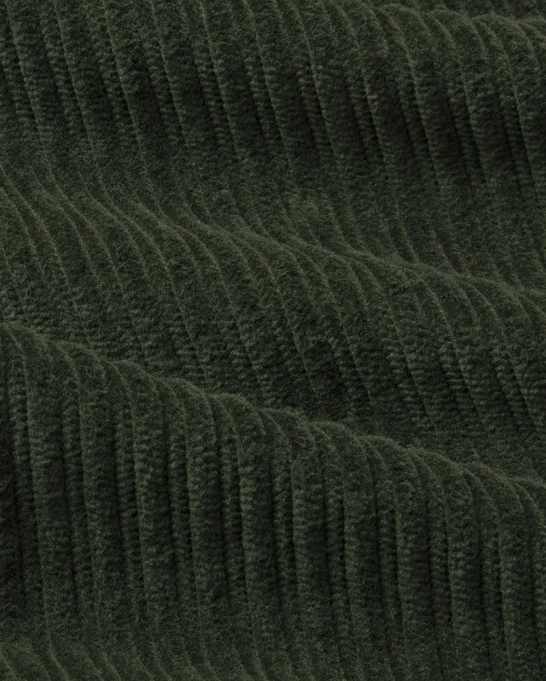 Pantalón recto pana verde David sostenible silueta - 2