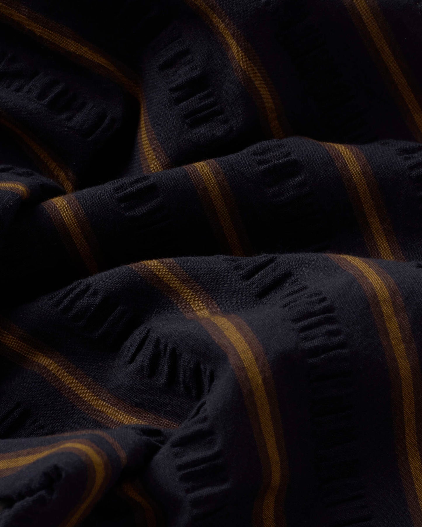 Pantalón loose seersucker rayas Luc sostenible silueta - 2