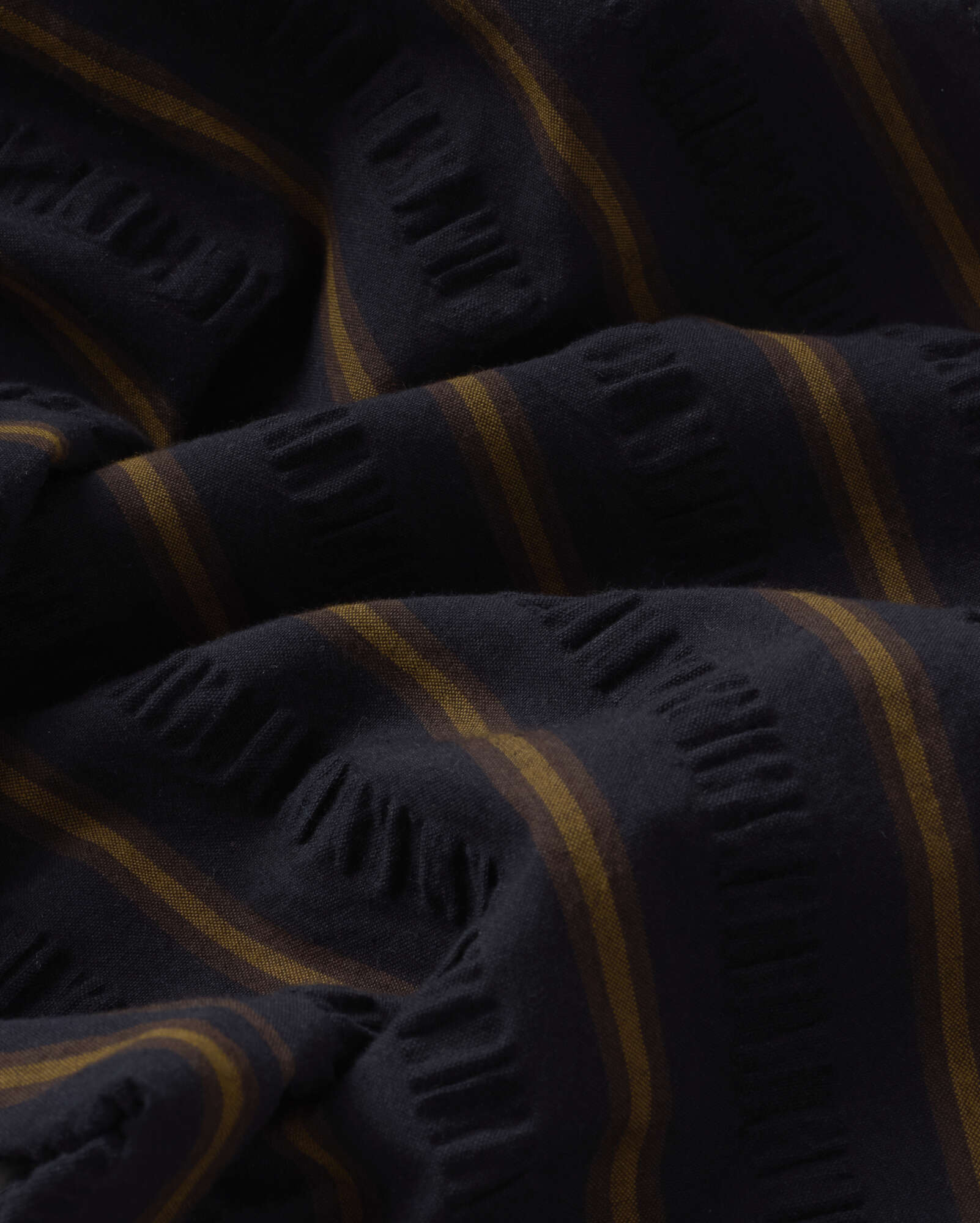 Pantalón loose seersucker rayas Luc sostenible silueta - 2