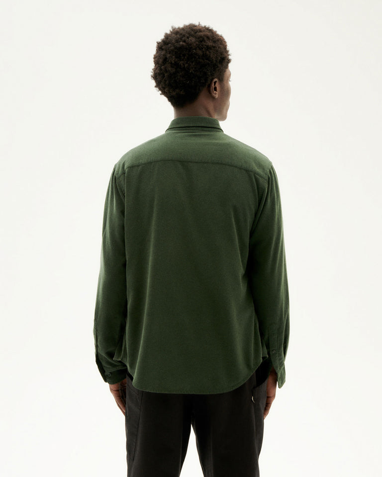 Camisa verde micropana Ant sostenible-5
