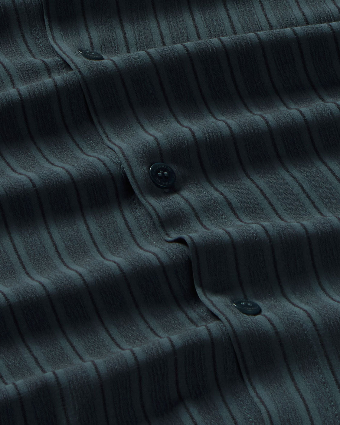 Camisa rayas verde Ecovero Haru sostenible silueta - 2