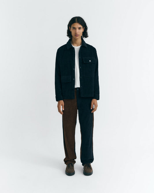 Sobrecamisa pana azul Gabin sostenible - 2