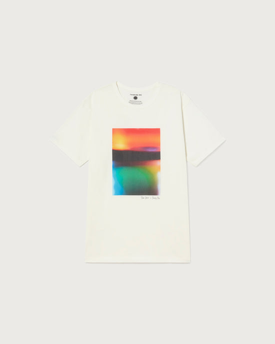 Camiseta blurred sustainable clothing outlet-silueta