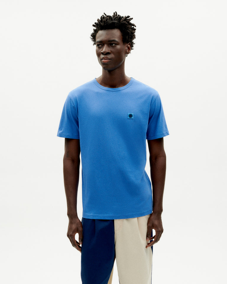 Camiseta azul Sol navy sostenible -3