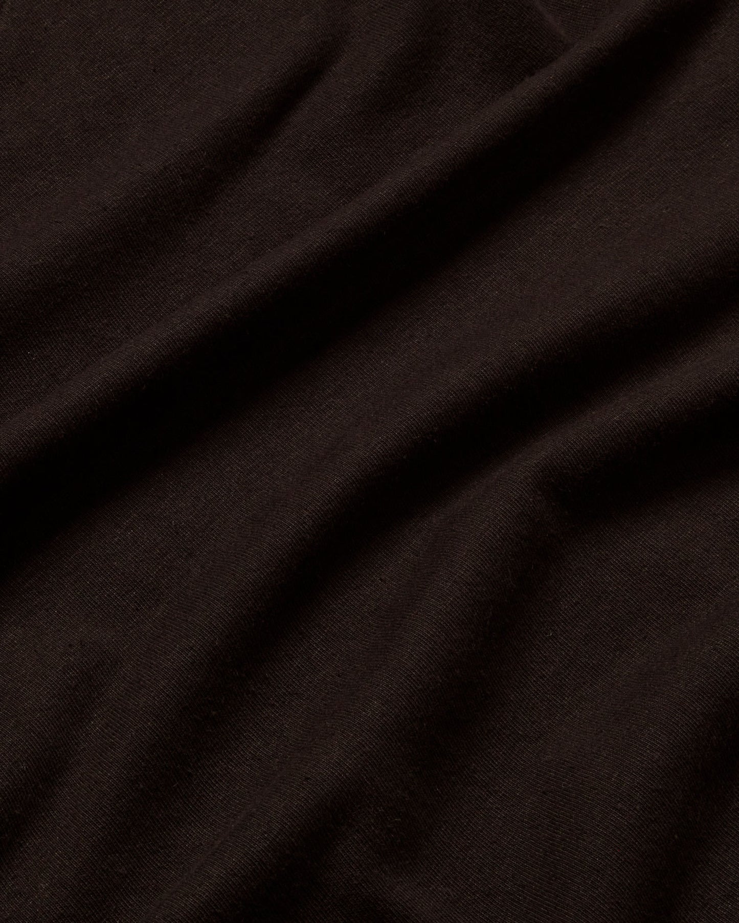 Camiseta gruesa negra hemp Roy sostenible - silueta 3