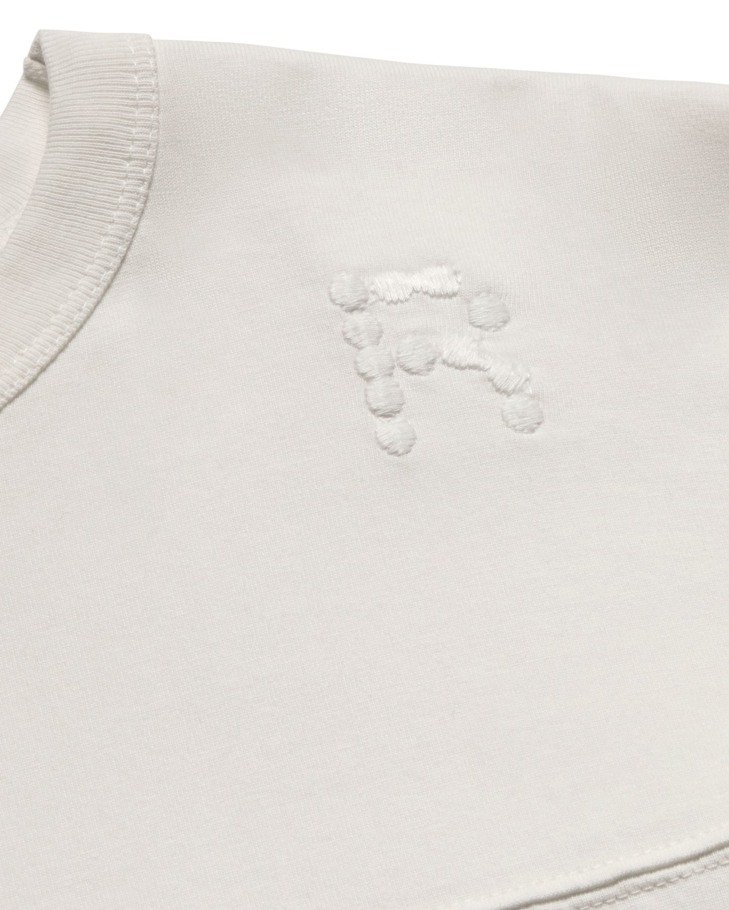 Camiseta blanca Brady sostenible - silueta 1