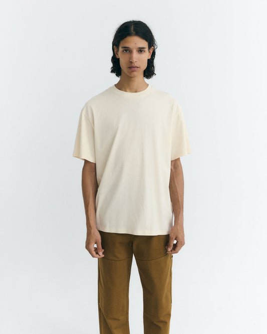 Camiseta blanca perro salchicha espalda Aaron sostenible - 4