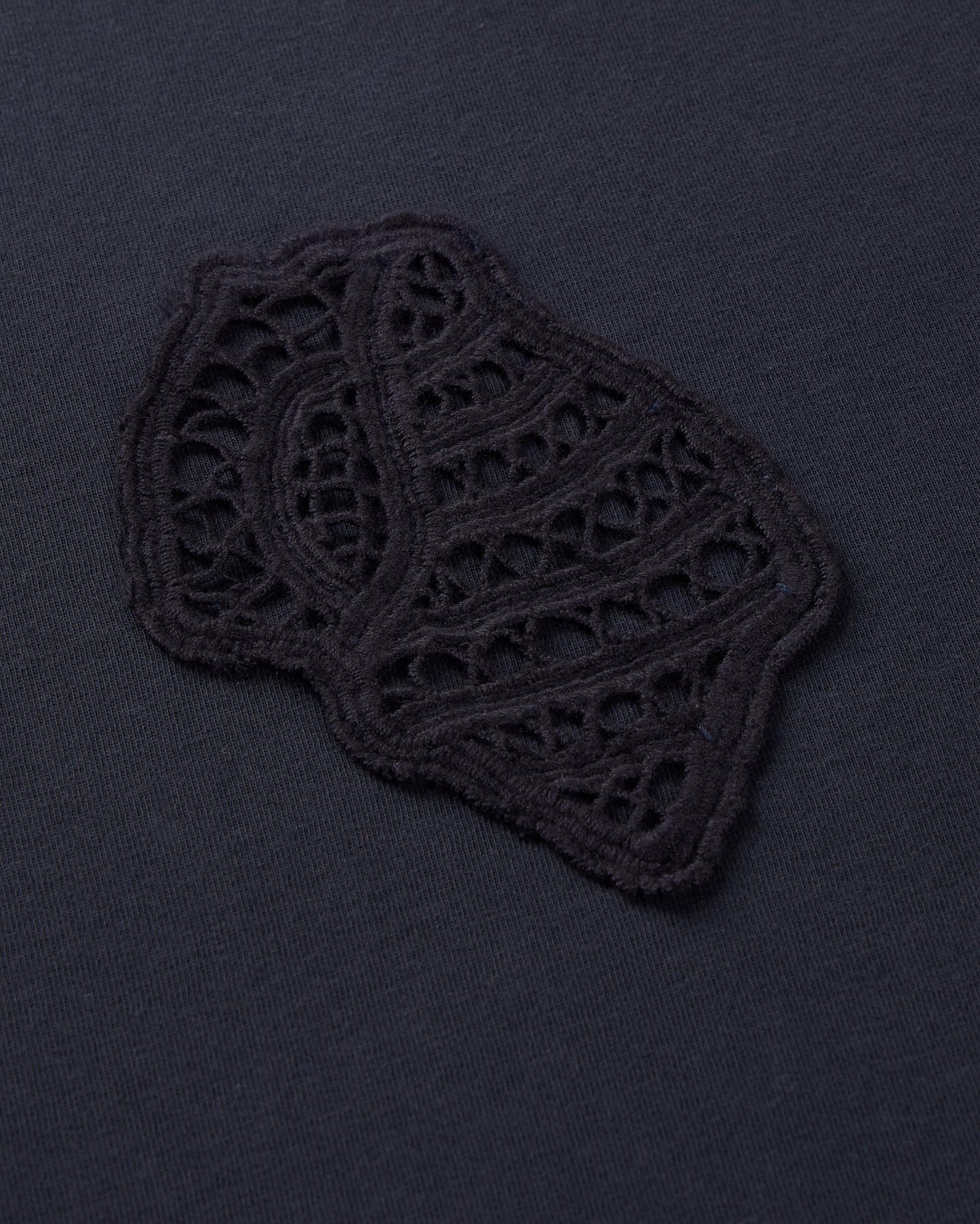 Camiseta oversize navy shell Eric sostenible silueta - 2