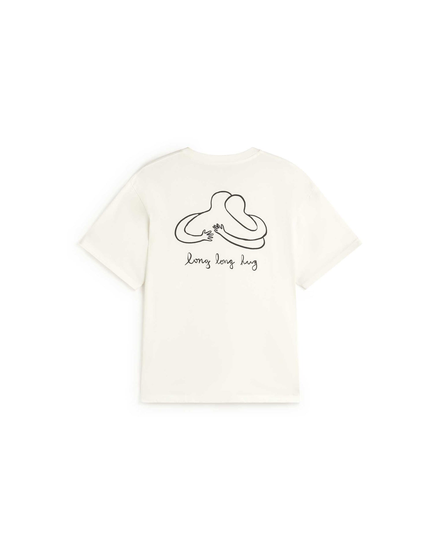 Camiseta long hug Aaron sostenible silueta - 3