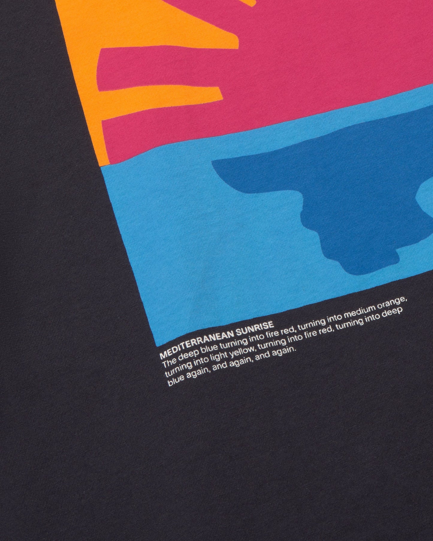 Camiseta mediterranean sunrise Zach sostenible silueta - 2