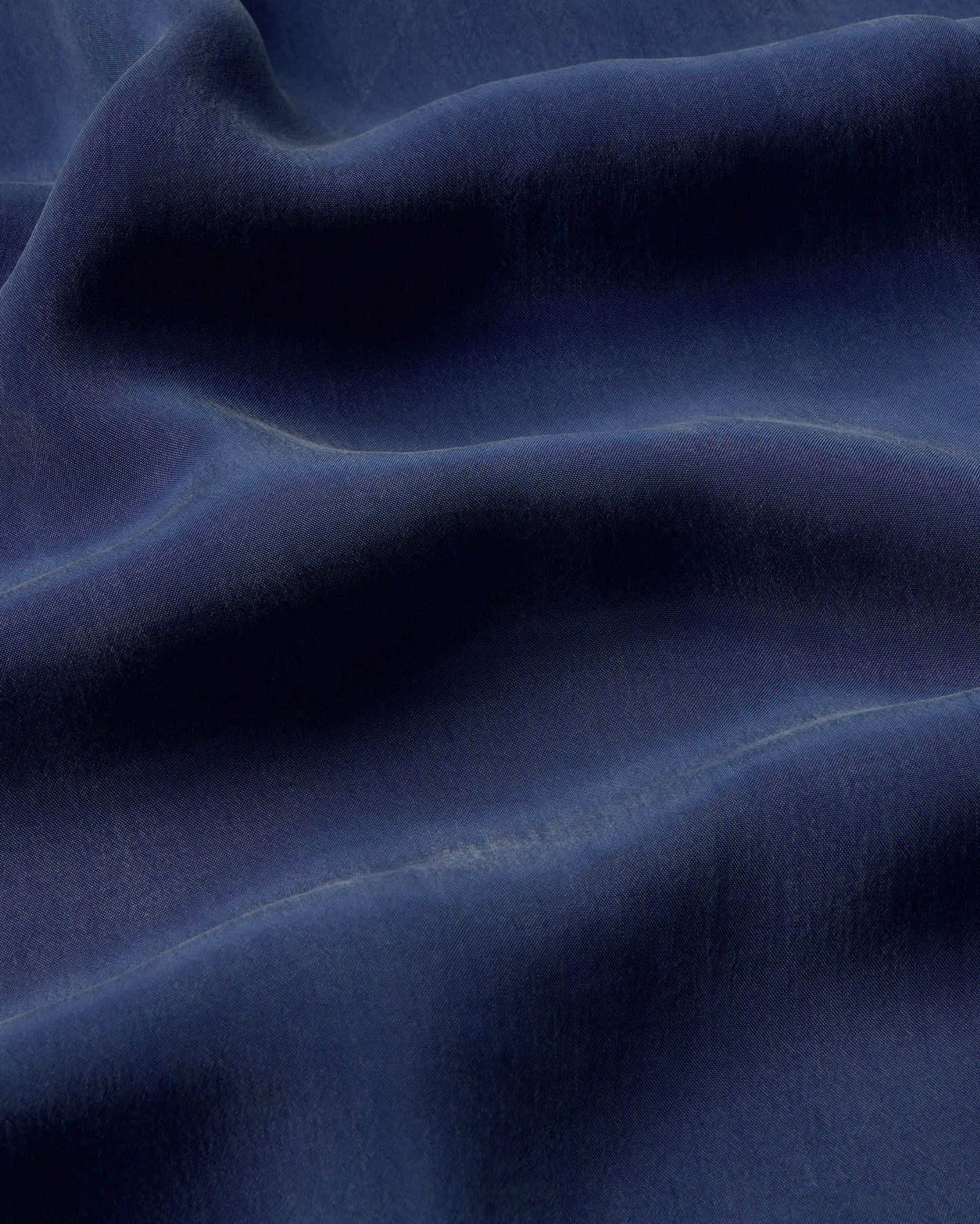Vestido azul cupro Kin sostenible - silueta 2