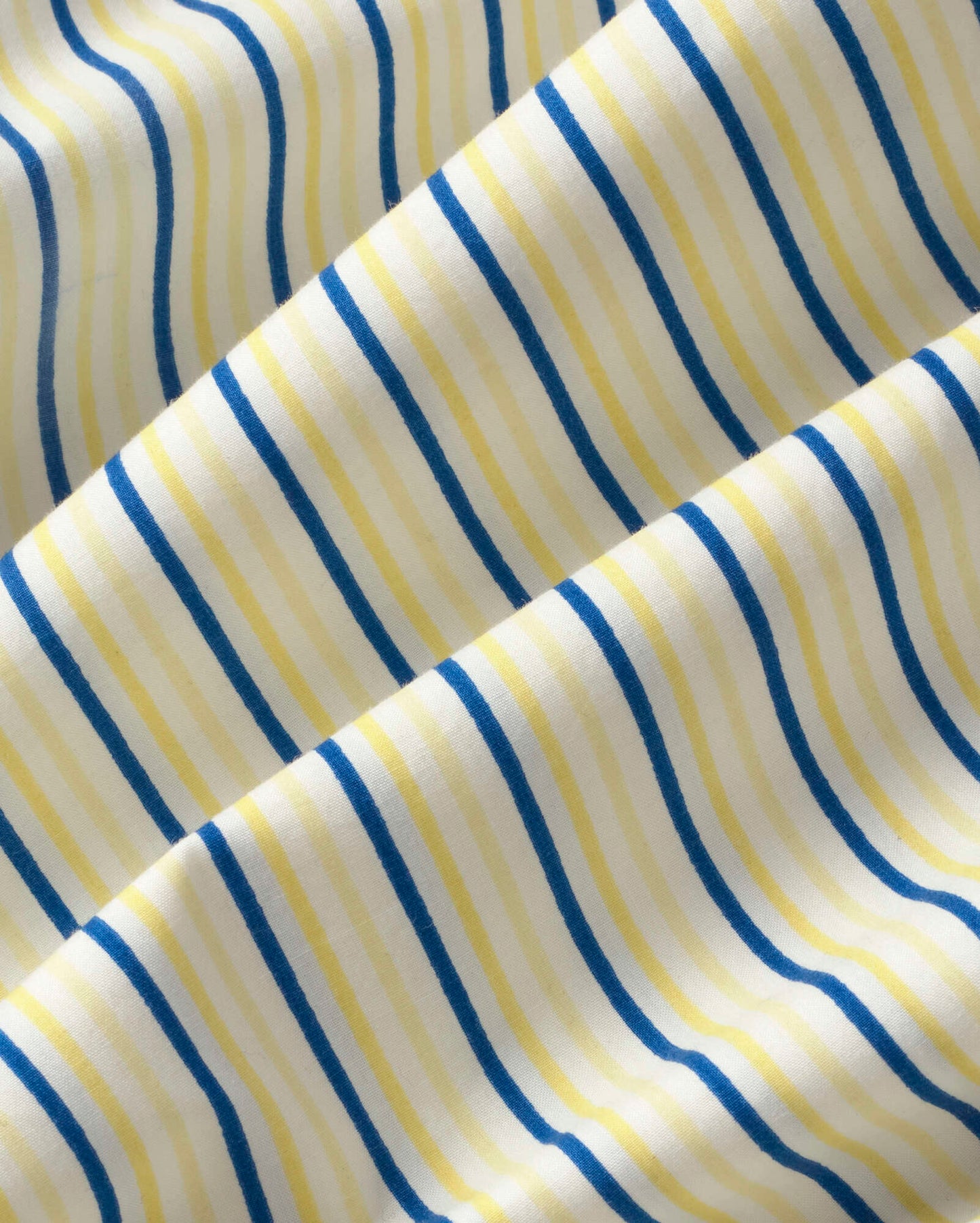 Chaqueta bomber rayas amarillas y azul Monica sostenible silueta - 2