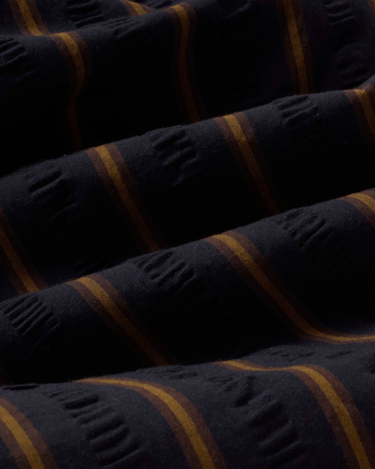 Mono seersucker rayas Raflesia sostenible silueta - 2