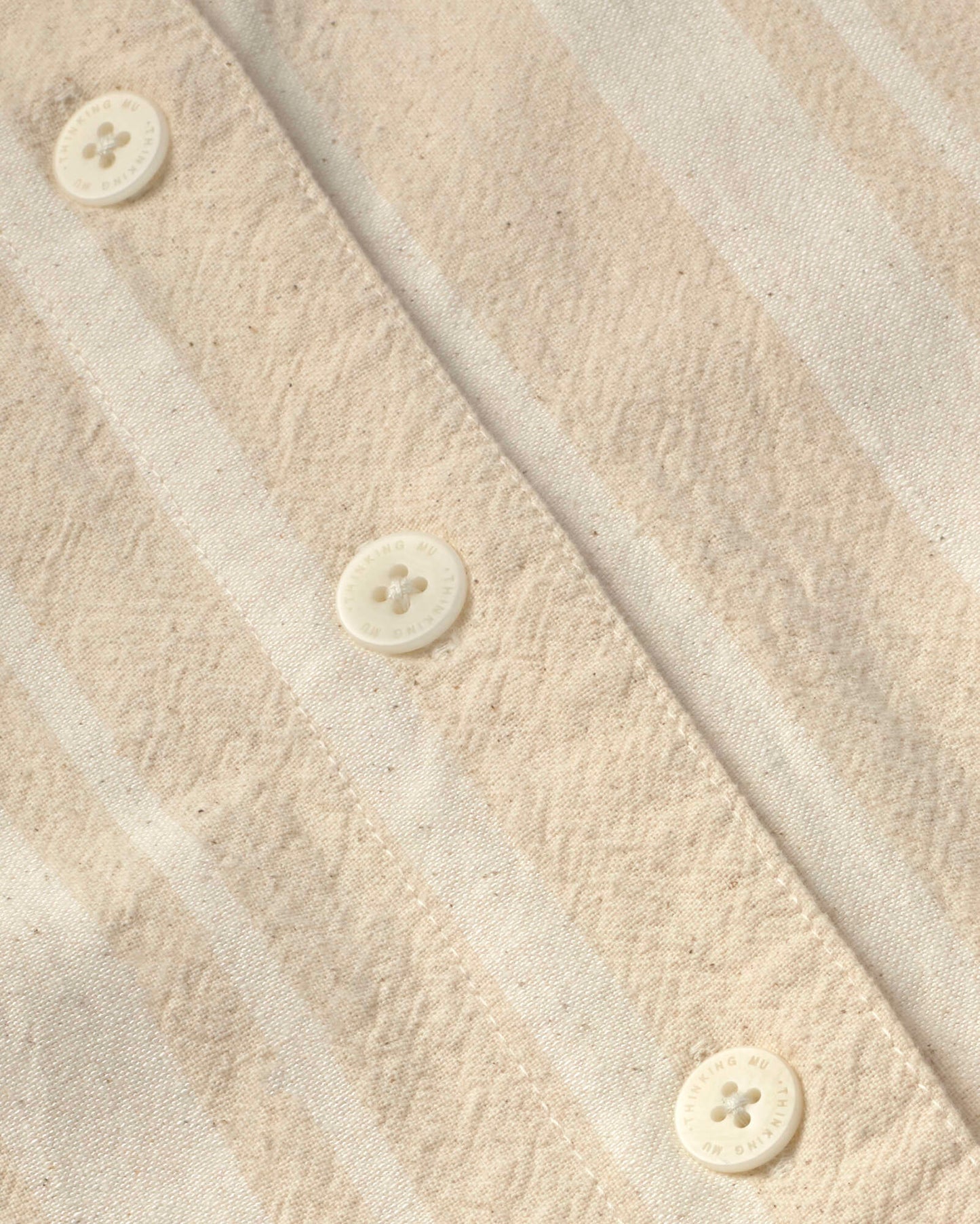 Mono rayas crudo Roberta sostenible silueta - 2