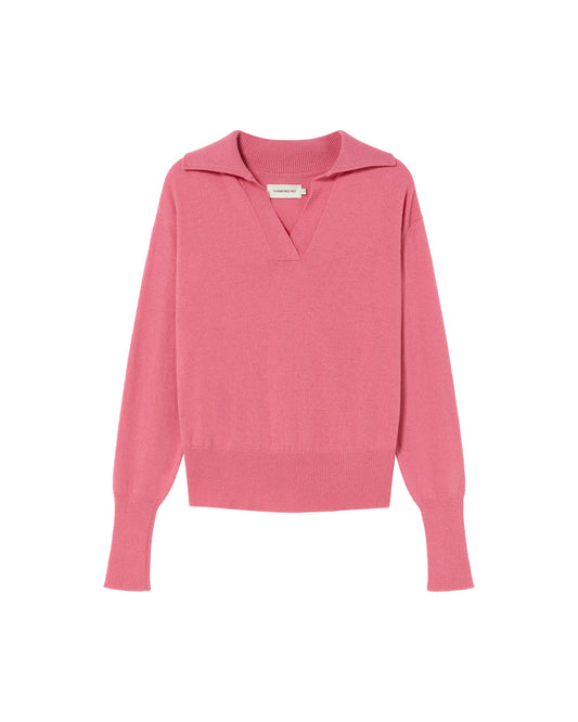 Jersey rosa Sheena sostenible - silueta 6