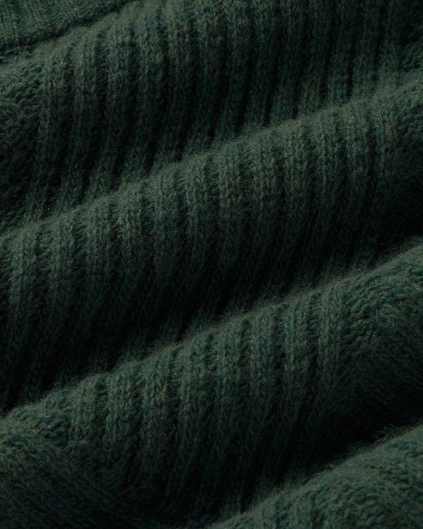 Jersey lana verde Kaia sostenible silueta - 2