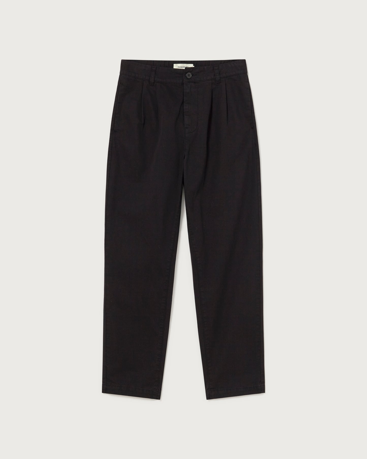 Pantalón negro Rina sostenible - silueta 1