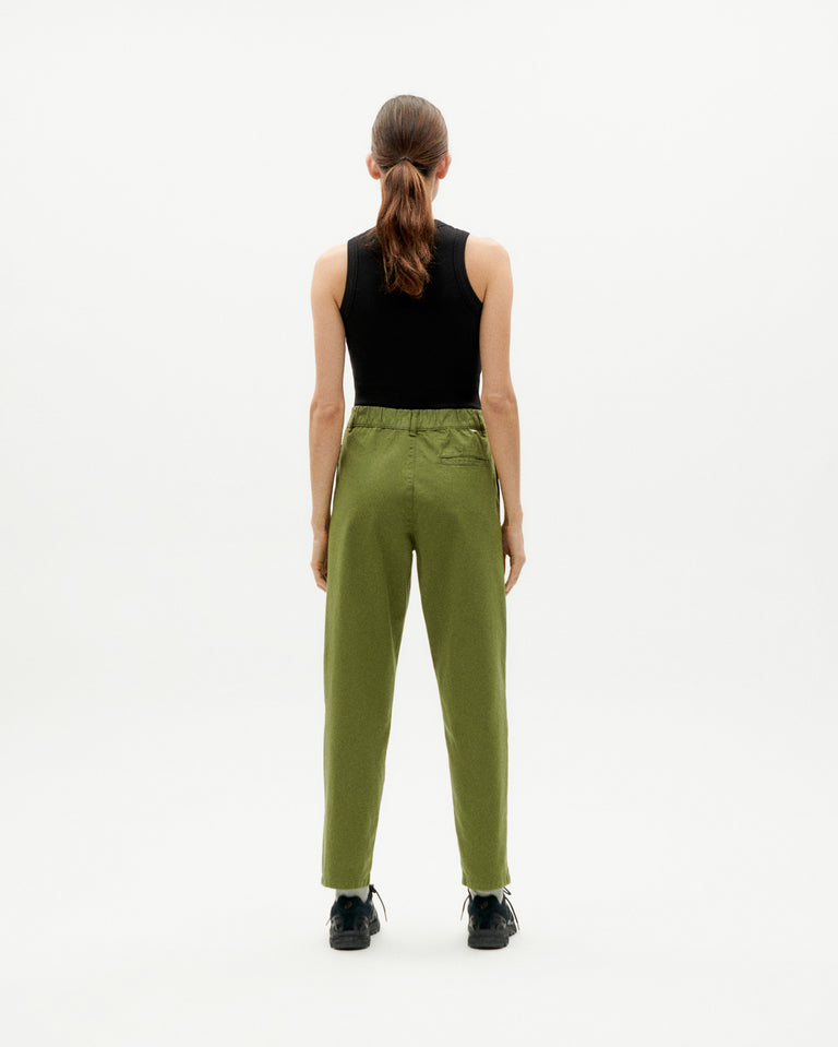 Pantalón verde Rina sostenible -5