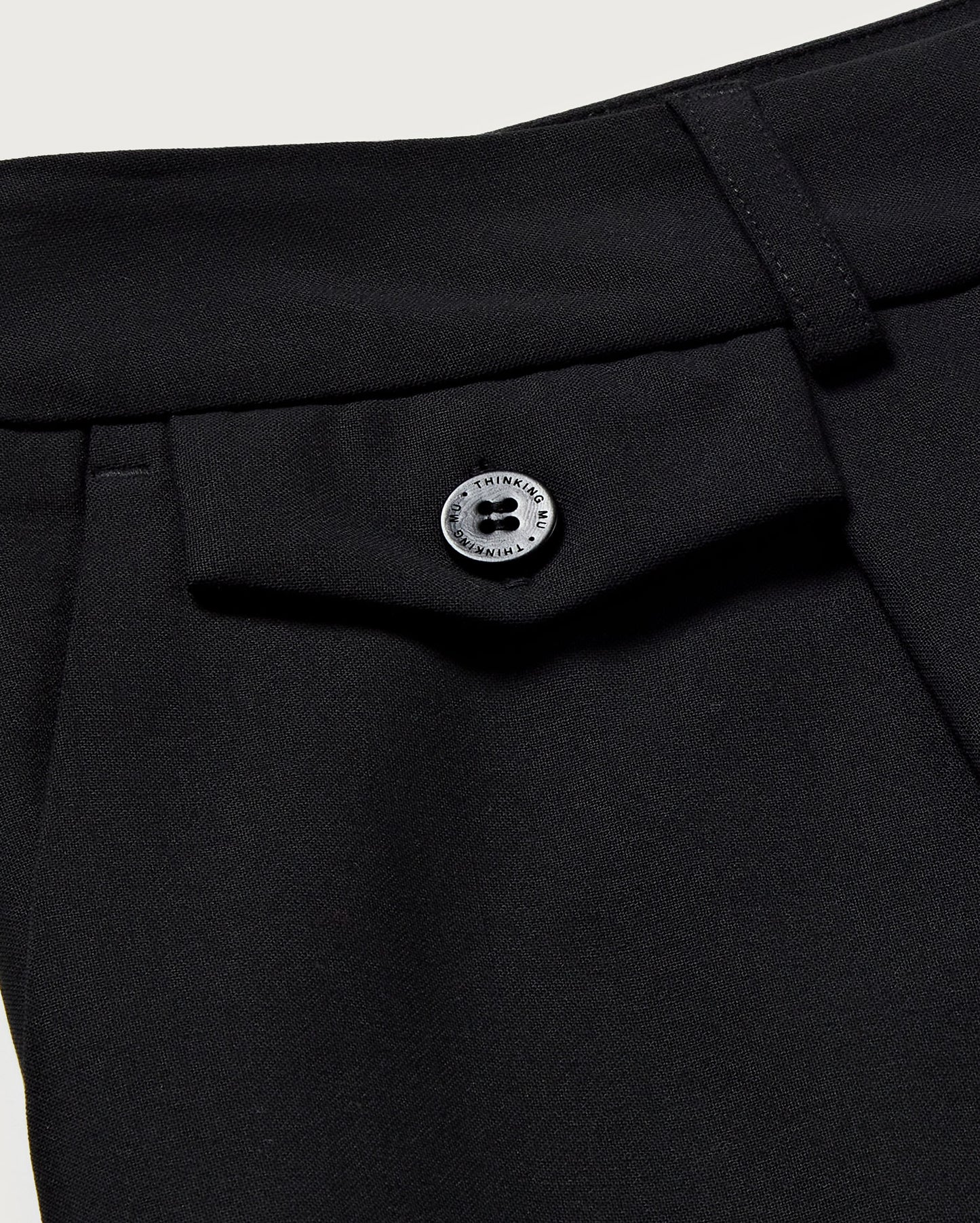 Pantalón negro Pat sostenible - silueta 4