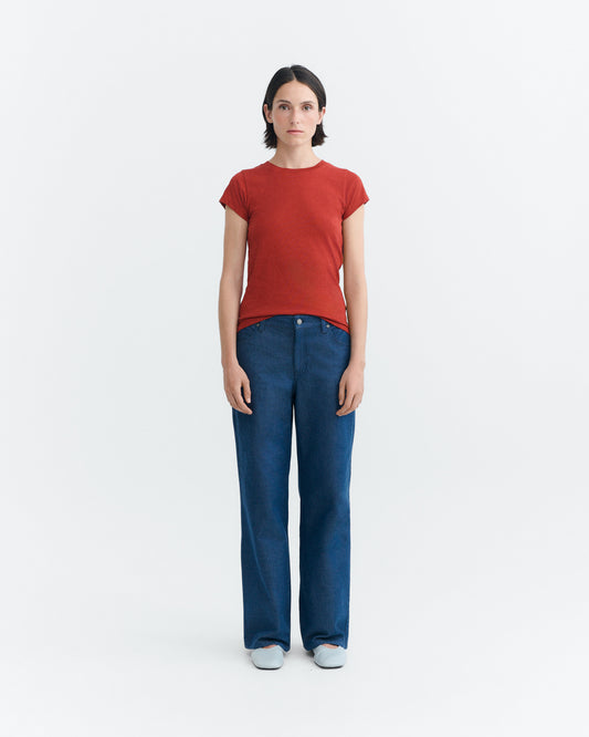 Jeans tiro bajo tinte natural indigo Kettan sostenible - 3