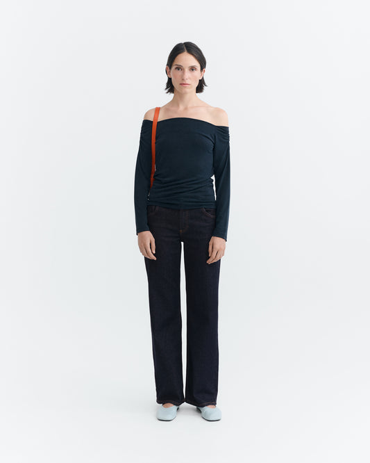 Jeans tiro bajo azul Kettan sostenible - 1