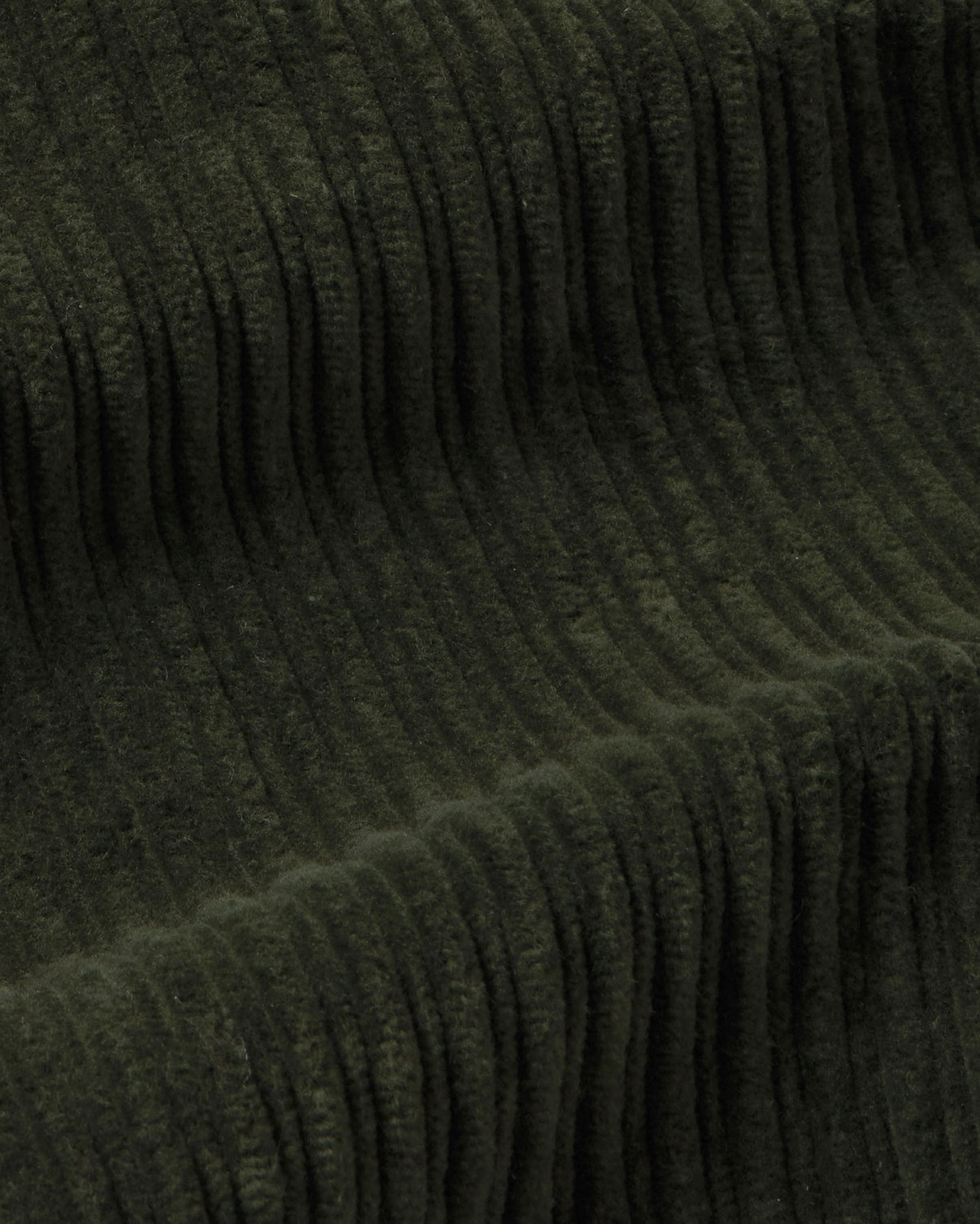 Falda mini pana verde Kimmy sostenible silueta - 2