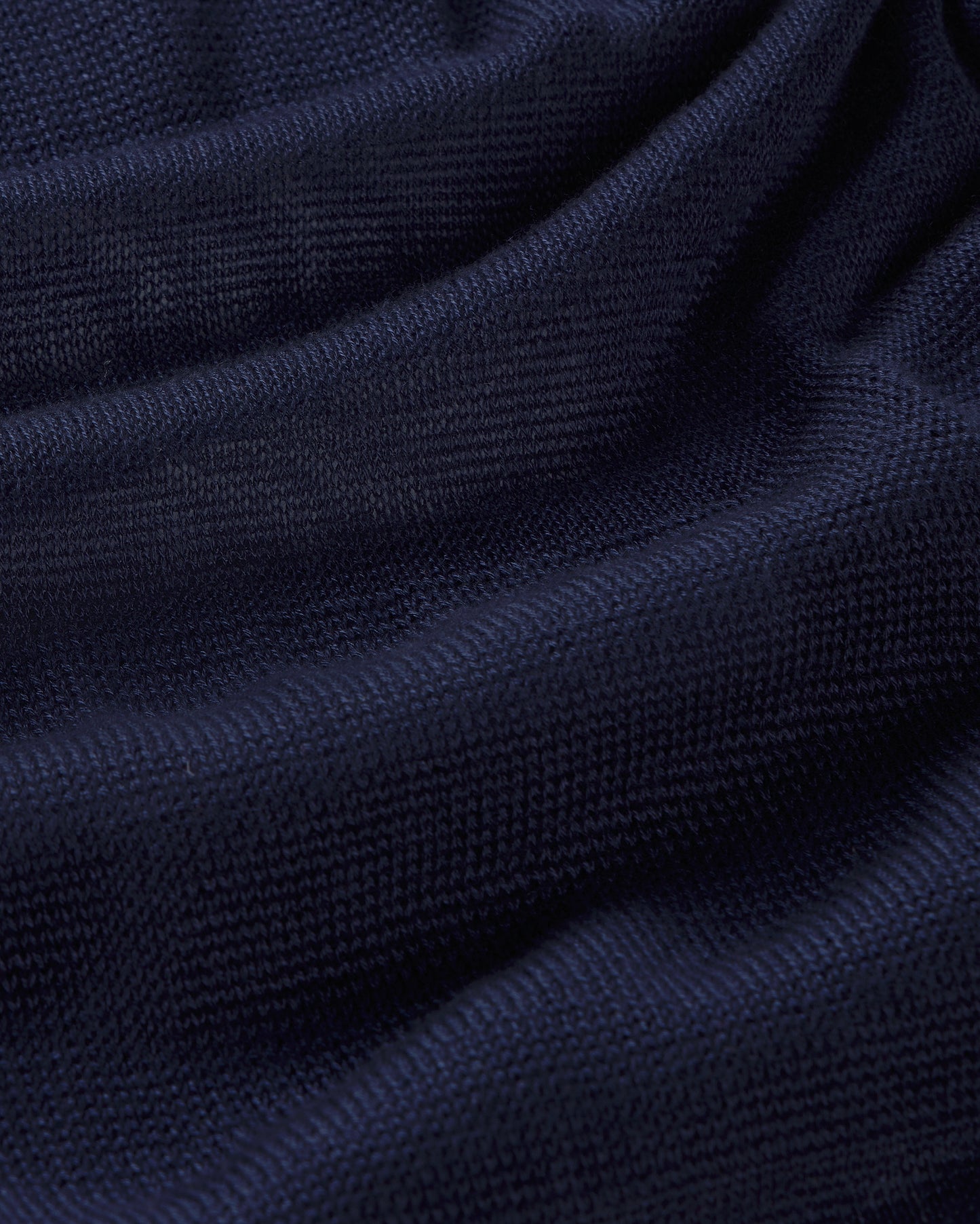 Falda larga rayas semitransparente navy Noira sostenible silueta - 2