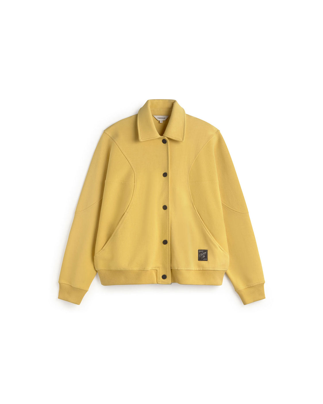 Veste Légère Vintage Jaune Exigences Taille S - Occasion Très Bon état, Style Puffer, Thème Américain