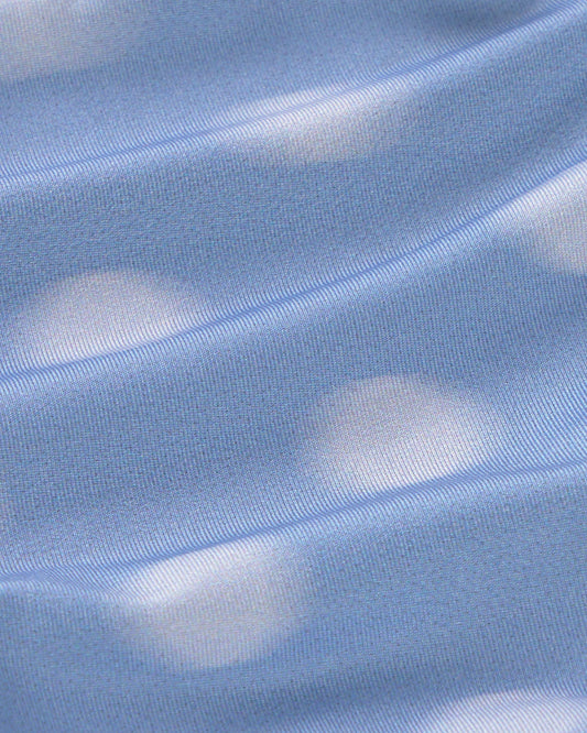 Braguita bikini lunares azul Sicilia sostenible silueta - 2