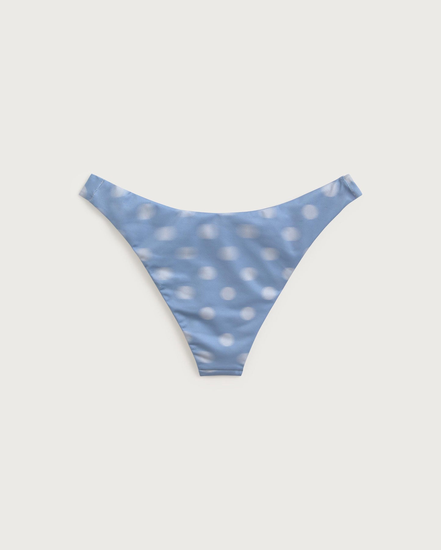 Braguita bikini lunares azul Sicilia sostenible silueta - 3