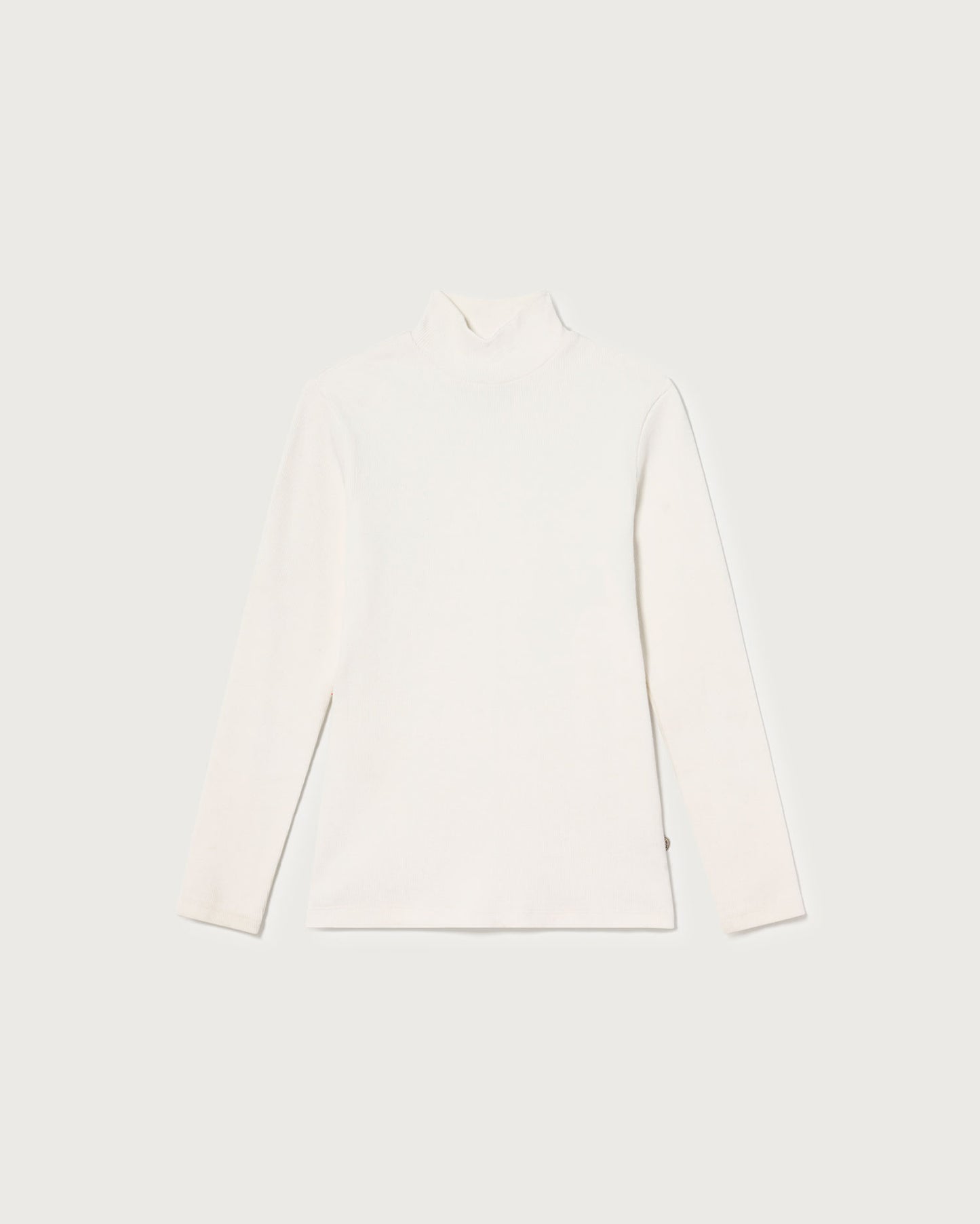 Top blanco Aine rib sostenible - silueta 6