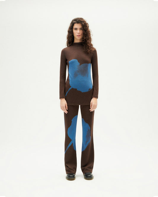 Top marrón flower Vela sostenible-2