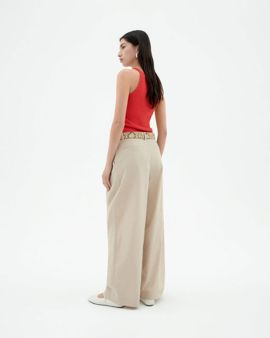 Top rojo Harriet sostenible-4