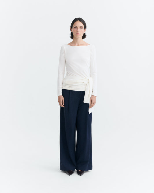 Top blanco Giulia sostenible - 1