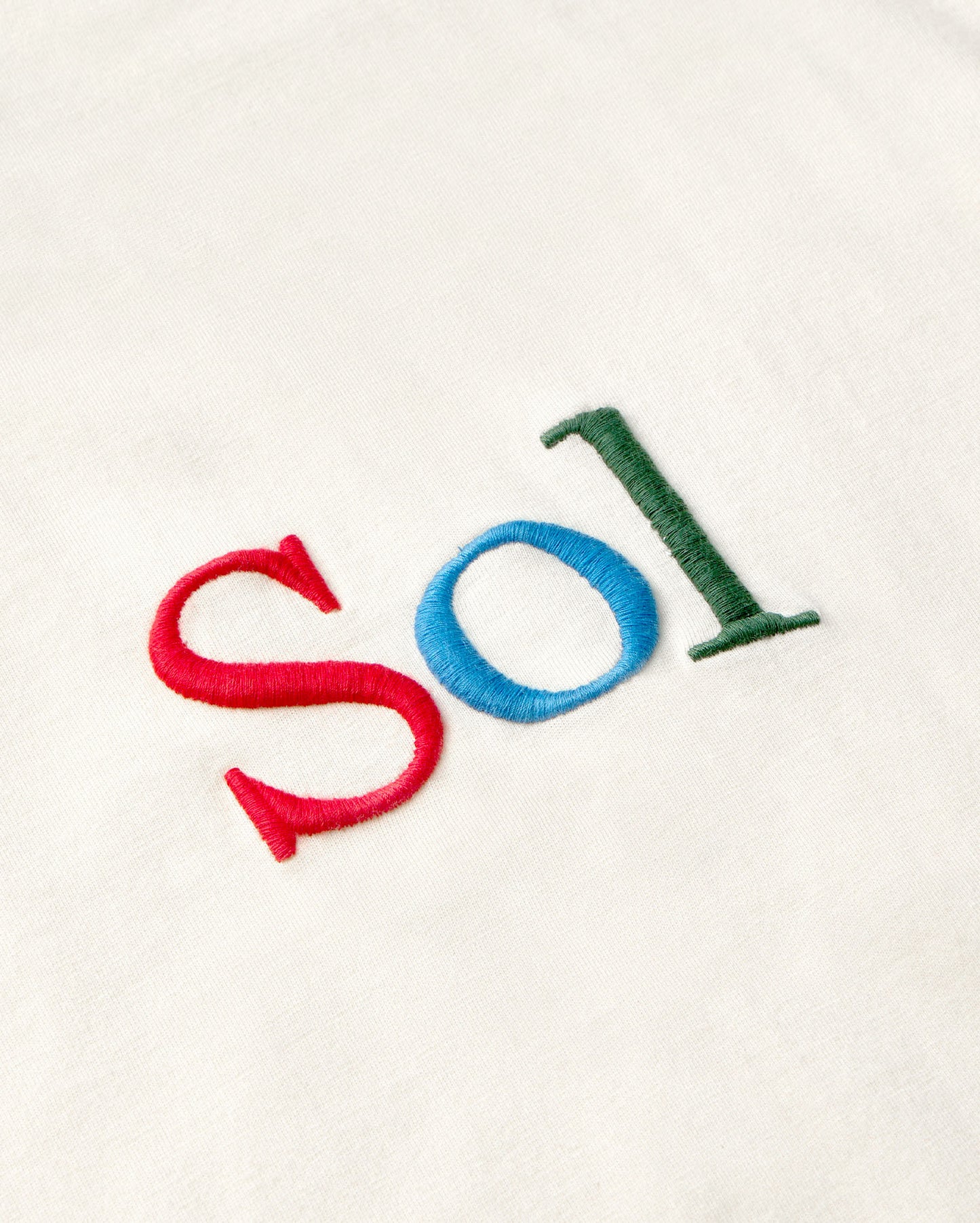 Camiseta blanca sol type Volta sostenible - silueta 2