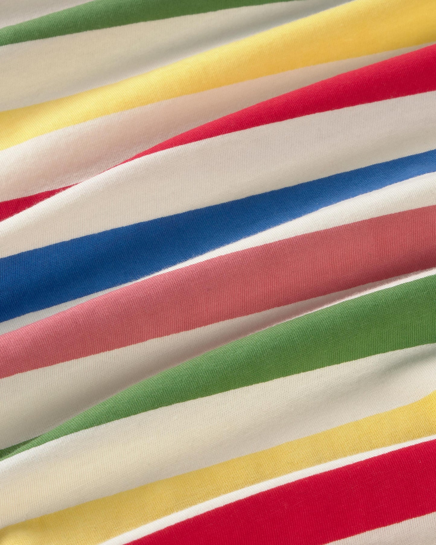 Camiseta manga larga rayas multicolor Emily sostenible silueta - 2