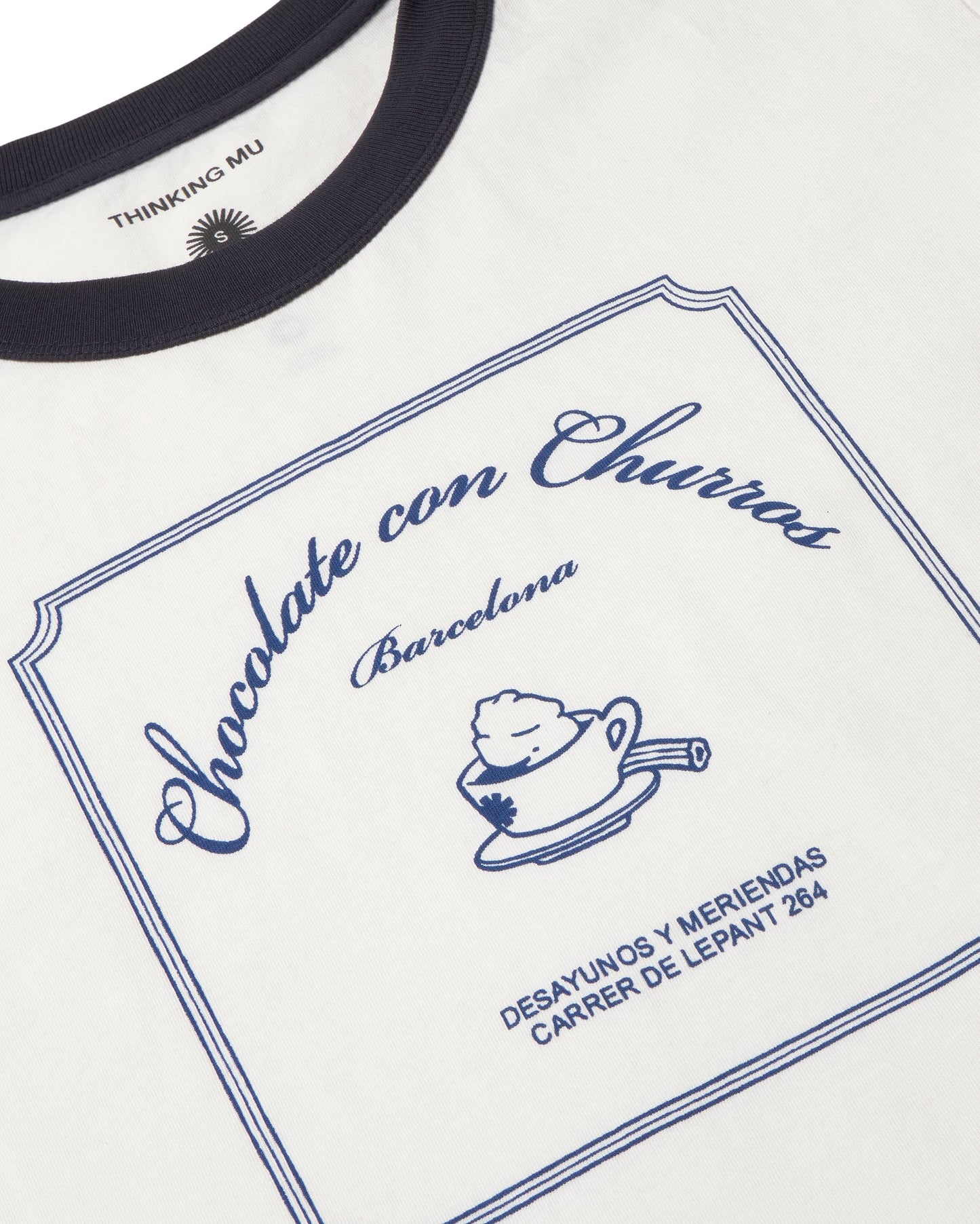 Camiseta churros Zowie R sostenible silueta - 2