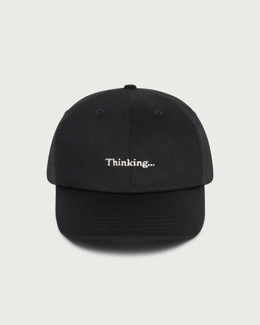 Gorra negra Thinking Chris sostenible - silueta 1