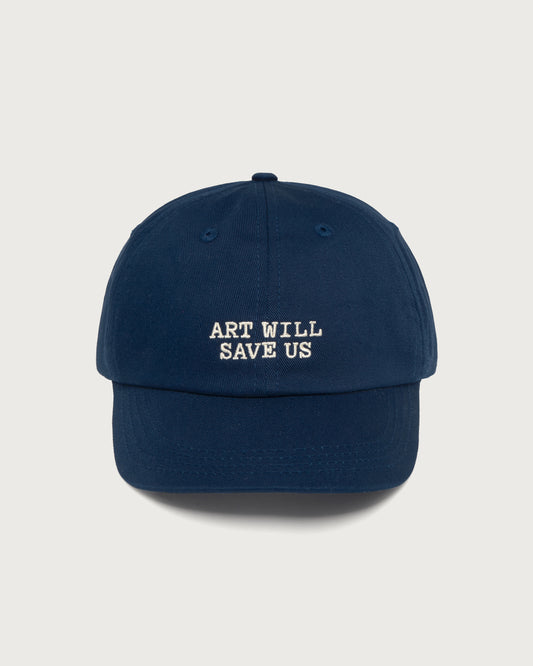 Gorra navy Art will save us Chris sostenible 2